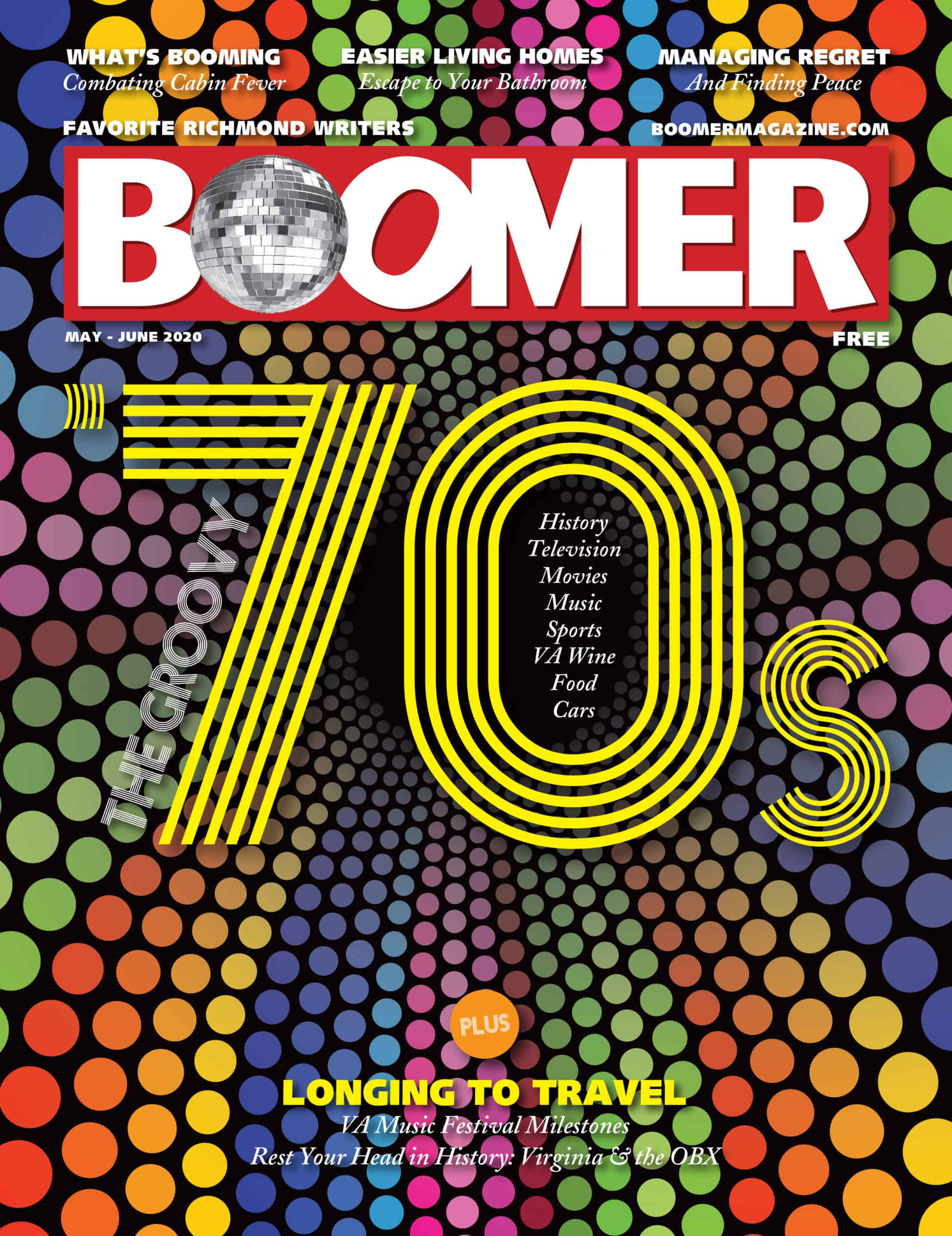 BOOMER Magazine cover